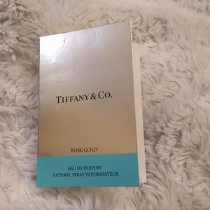 Tiffany & Co. Rose Gold Sample Card